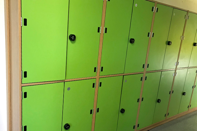 All saints School lockers, 186