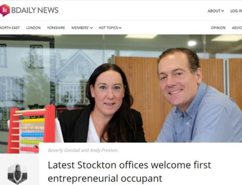 Latest Stockton offices welcome first entrepreneurial occupant