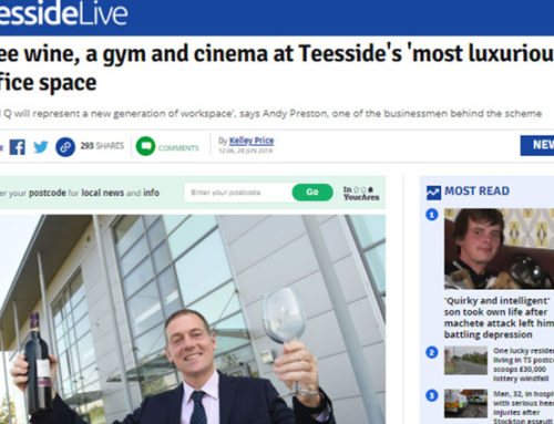 Free wine, a gym and cinema at Teesside’s ‘most luxurious’ office space