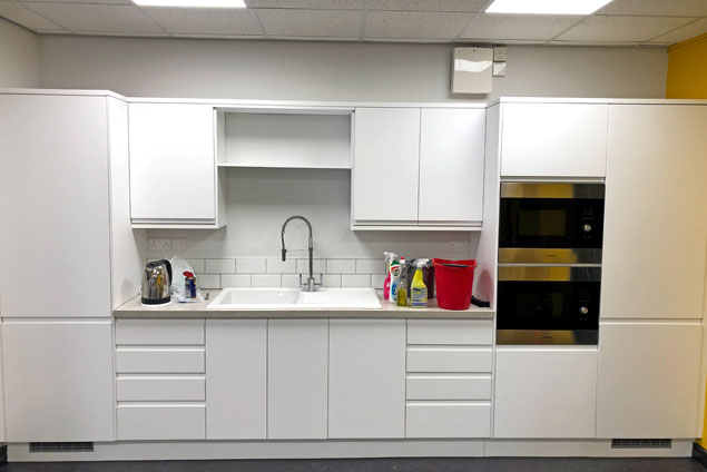 Cleveland Containers kitchen, 186 Property Solutions