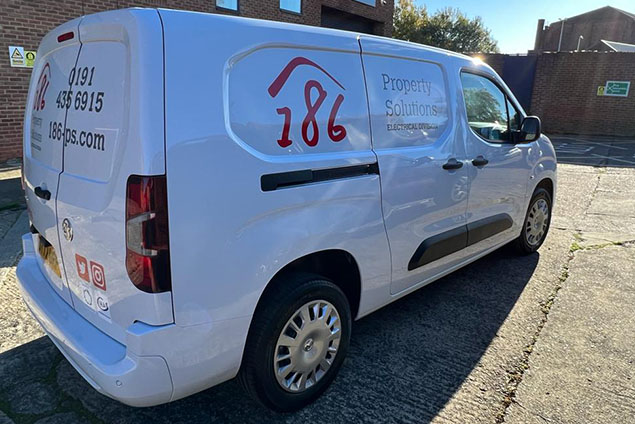 New van, 186 Property Solutions